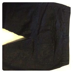 black snakeskin print jegging